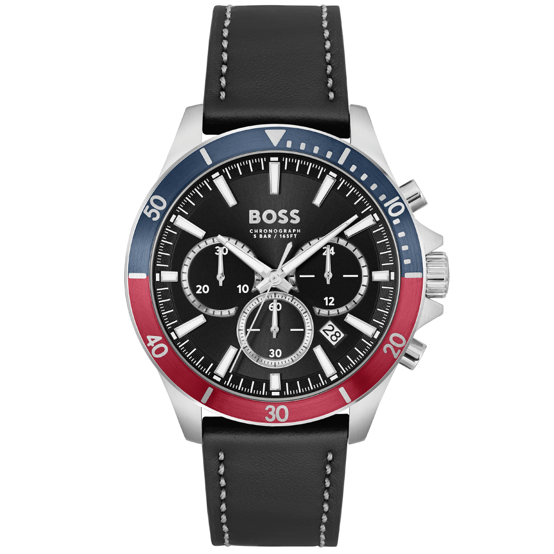 Boss Troper Leather II watch, authentic, Lebanon
