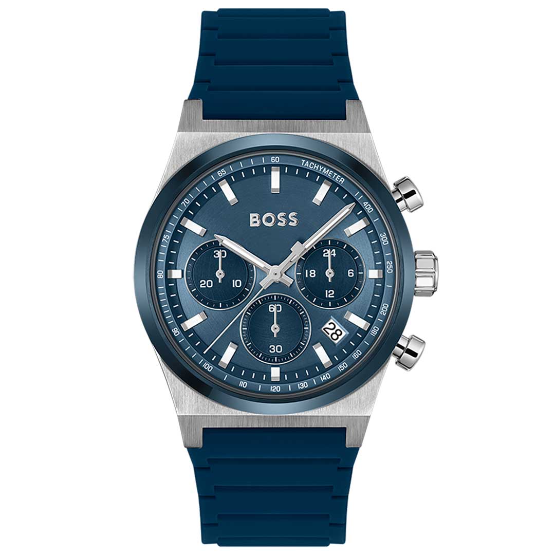 Boss Candor Blue Rubber watch, authentic, Lebanon
