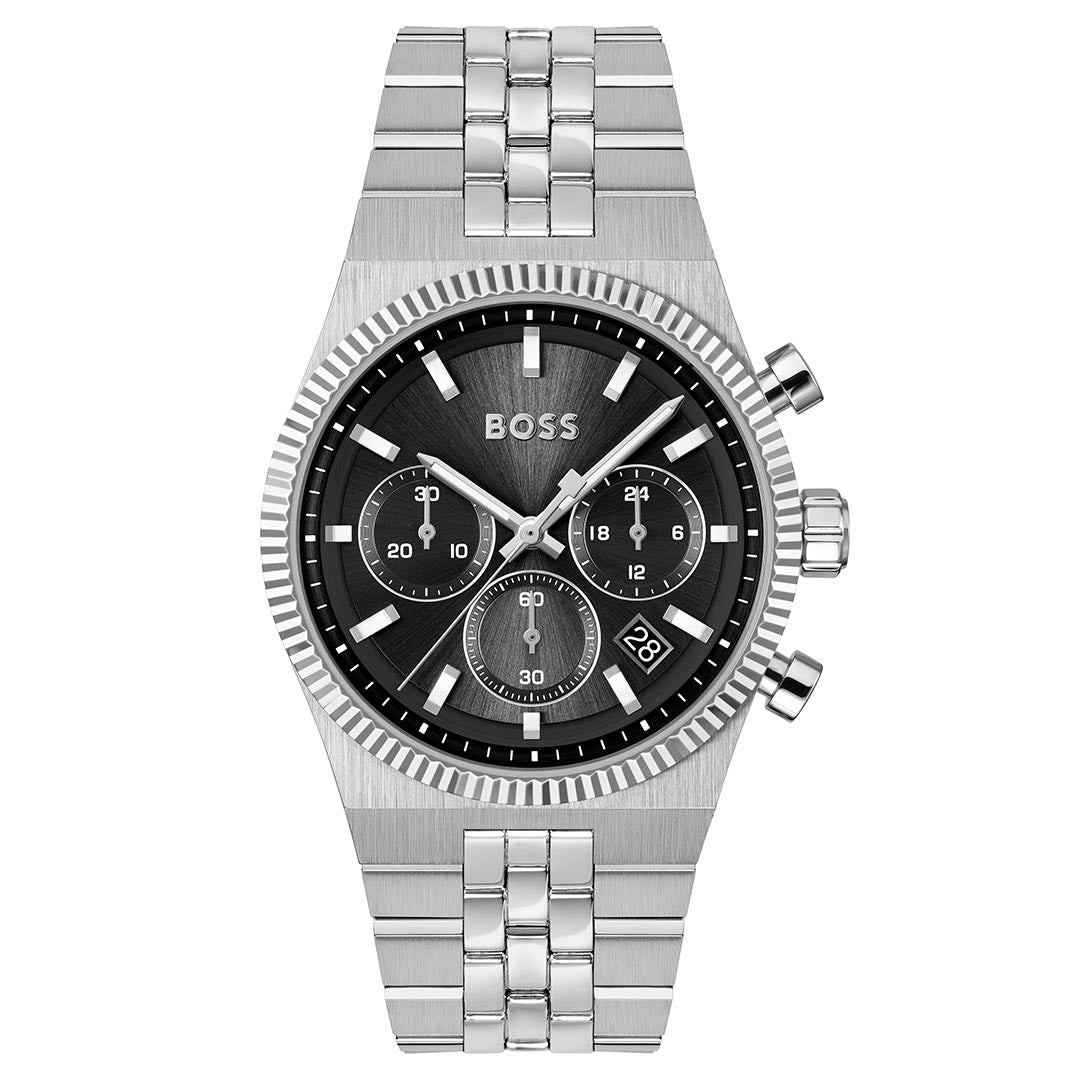 BOSS, CANDOR PRIME BLACK MEN'S WATCH - Khaled Watches Lebanon