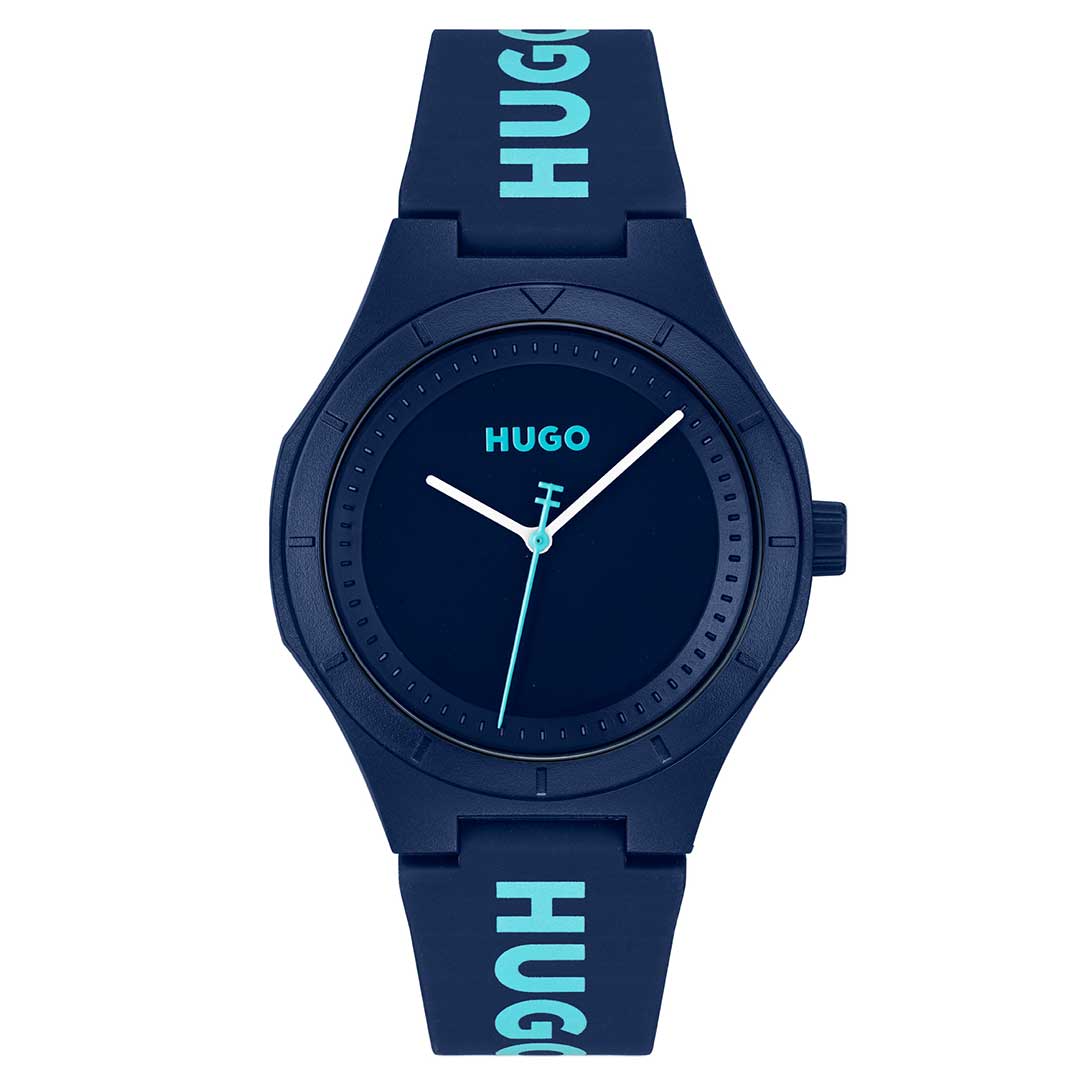 HUGO, LIT FOR HIM BLUE MEN'S WATCH - Khaled Watches Lebanon