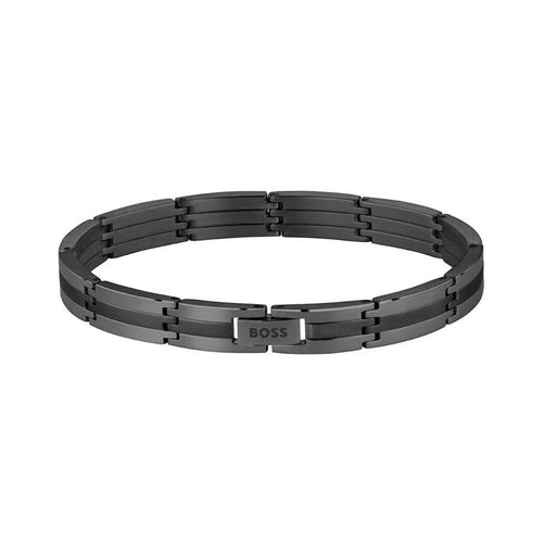 Boss Brooks Black PVD bracelet, authentic, Lebanon