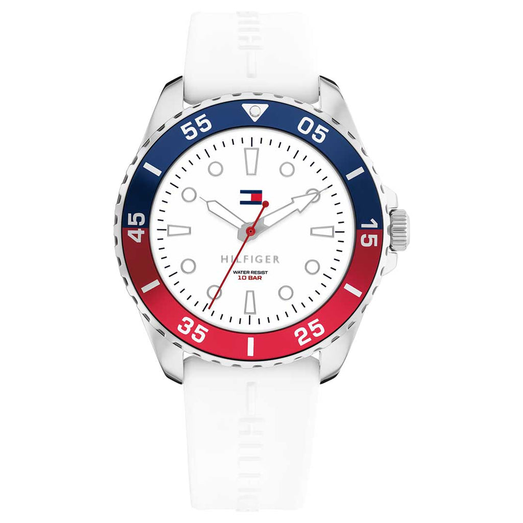 Tommy Hilfiger Kids White Two-Tone watch - Khaled Watches Lebanon