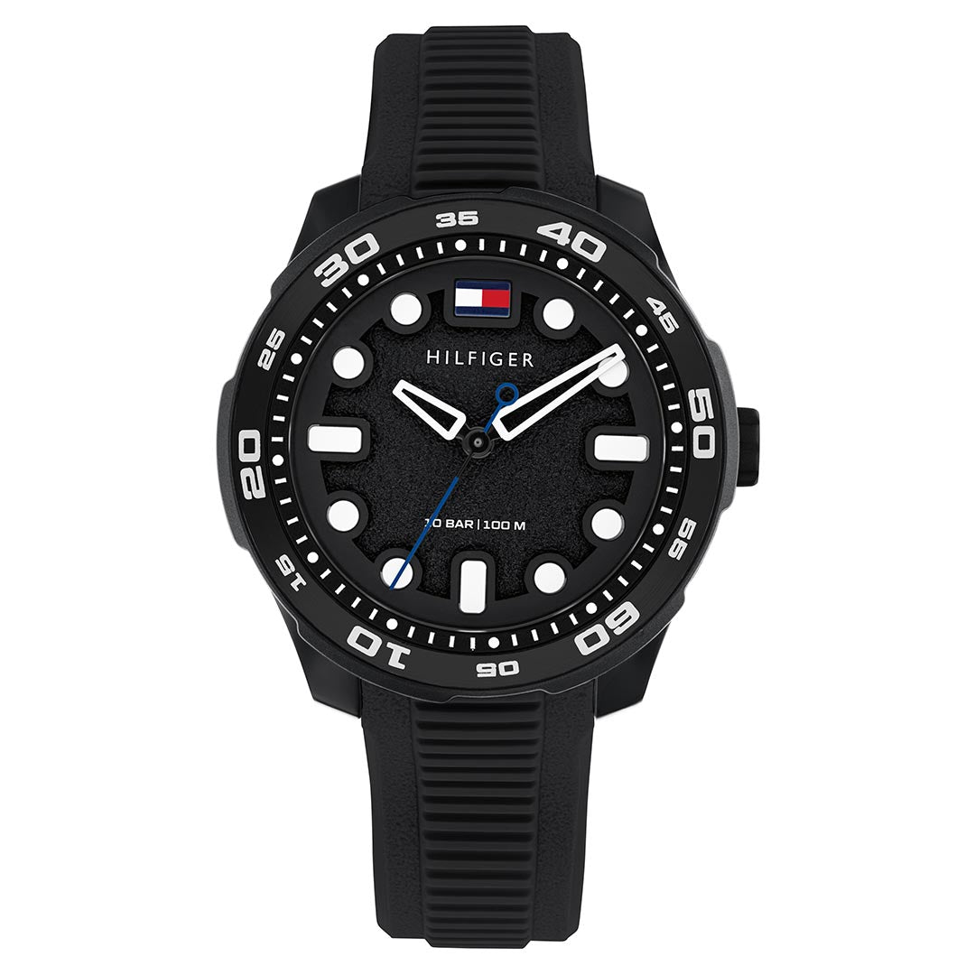 TOMMY HILFIGER, TH-REGATTA BLACK KIDS WATCH - Khaled Watches Lebanon