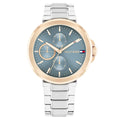 Tommy Hilfiger Lori Blue Rose Gold watch - Khaled Watches Lebanon