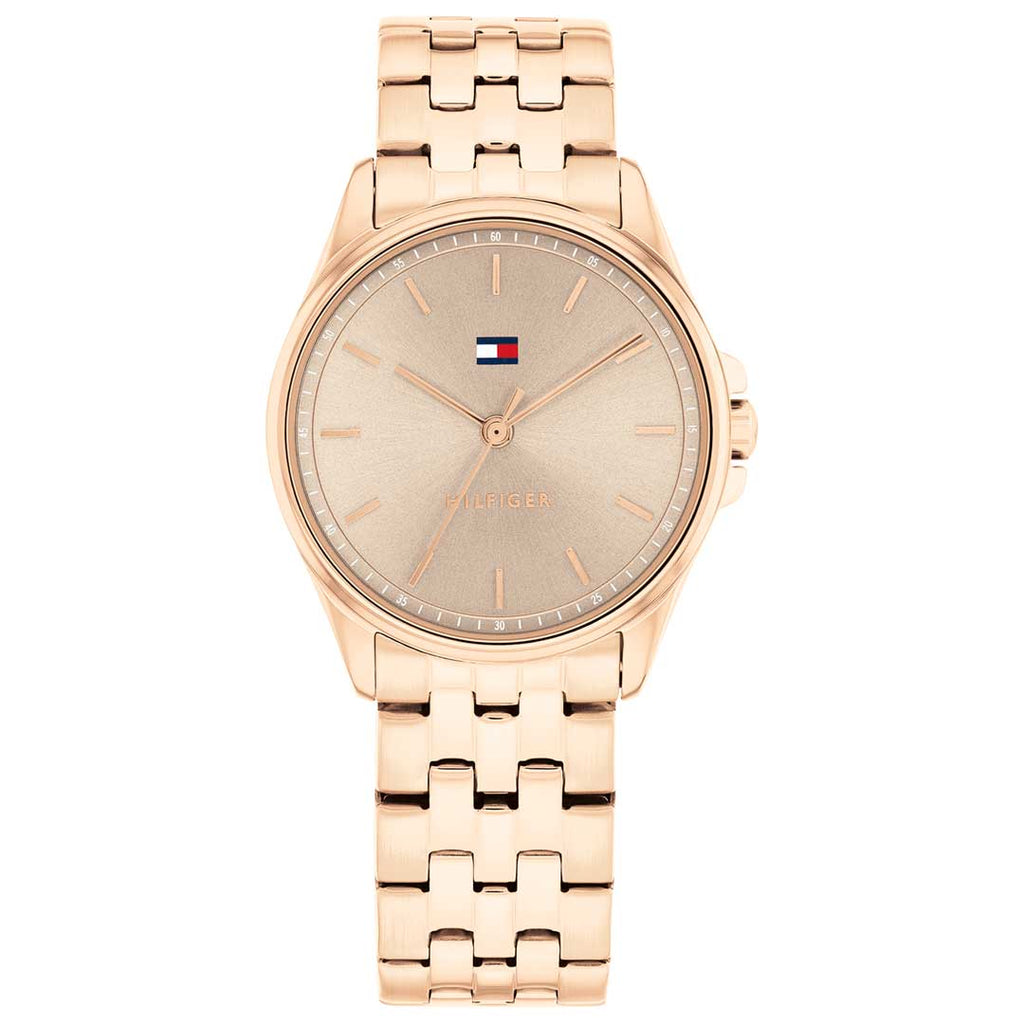 Tommy Hilfiger Jade Taupe Rose Gold watch - Khaled Watches Lebanon
