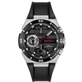 HUGO Wild Black Leather men's watch, Khaled Watches Lebanon