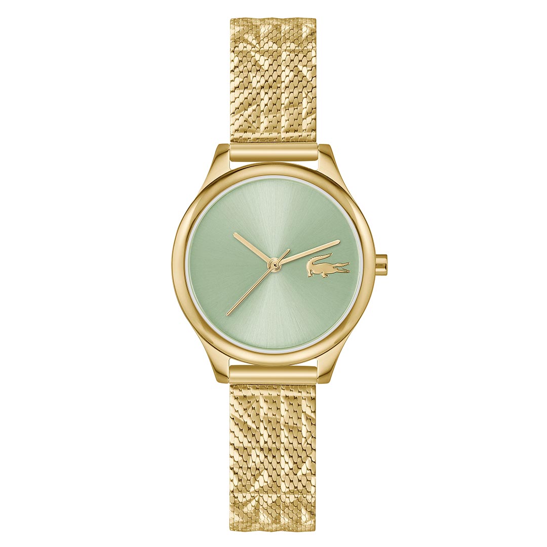 LACOSTE, MINI CROCODELLE GREEN WOMEN'S WATCH - Khaled Watches Lebanon