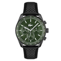Lacoste Vancouver Green Black watch - Khaled Watches Lebanon