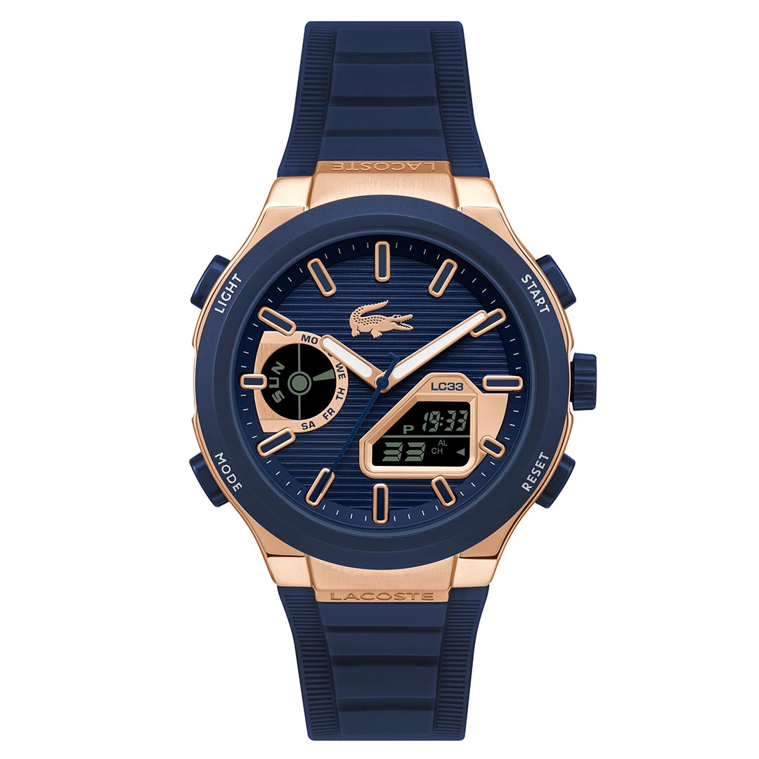 LACOSTE, LC33 BLUE MEN'S WATCH - Khaled Watches Lebanon