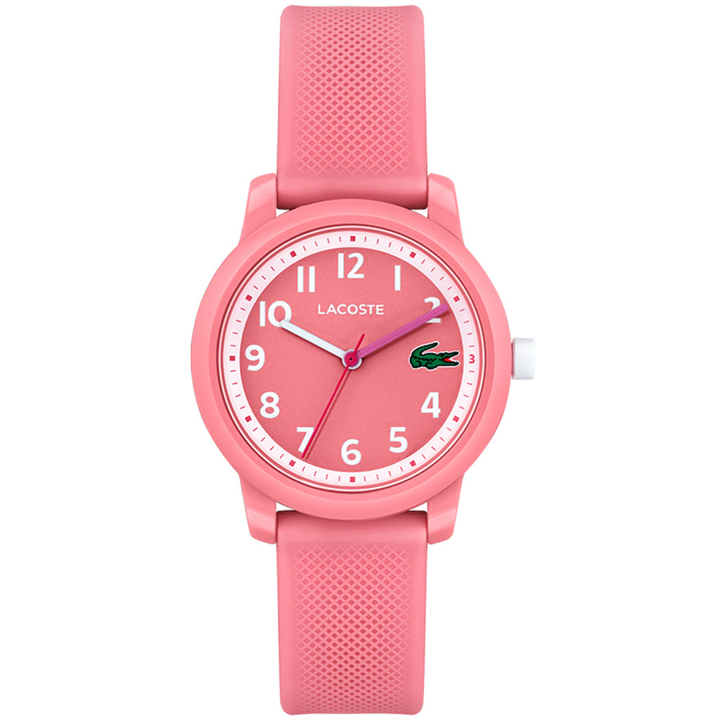Lacoste L.12.12 Kids Pink White watch - Khaled Watches Lebanon