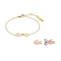 LACOSTE, GIFTSET GIRL YELLOW GOLD IP BRACELET SET - Khaled Watches Lebanon