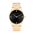 Calvin Klein CK Linear Elegance black rose watch - Khaled Watches Lebanon
