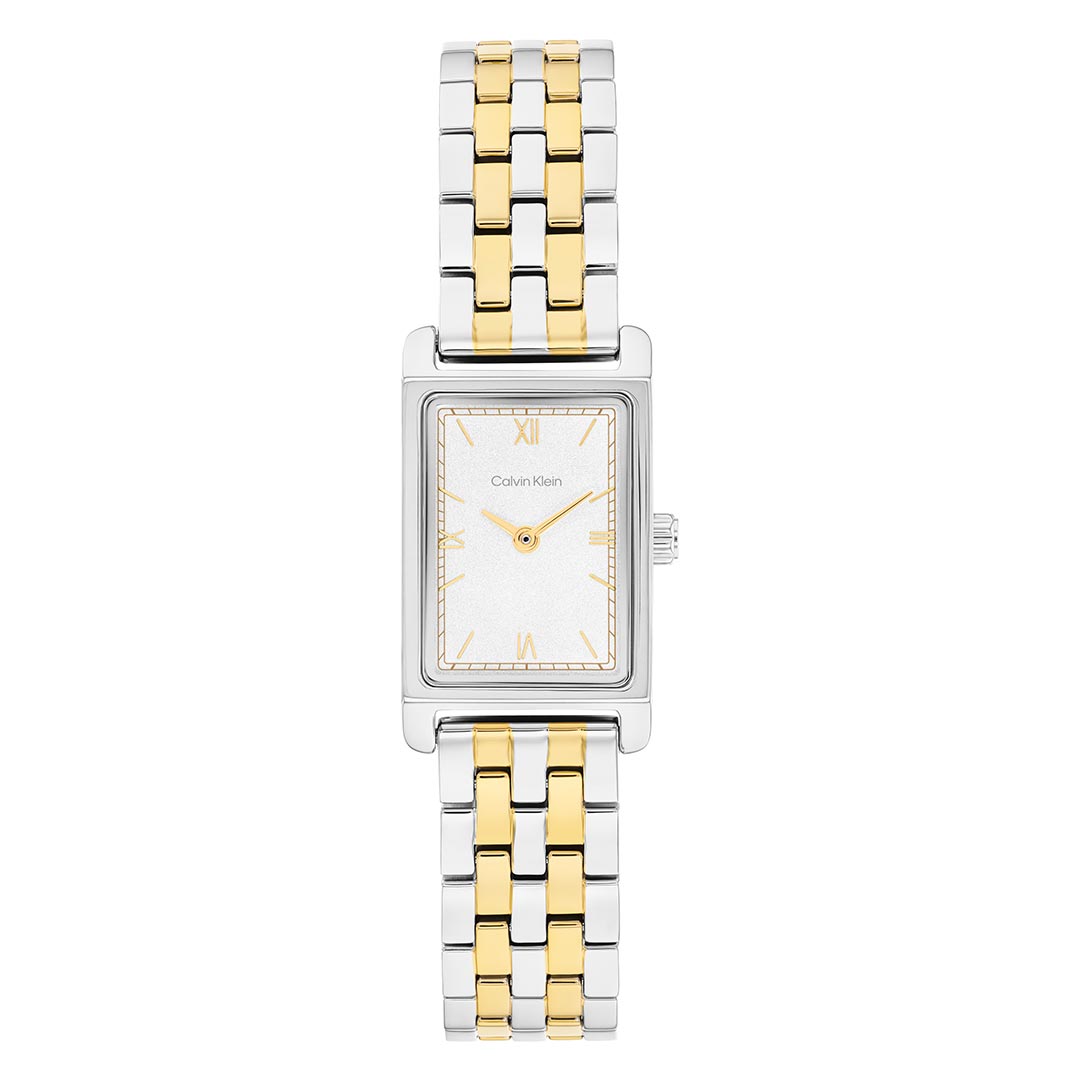 CALVIN KLEIN, LIGHT WHITE WOMEN'S WATCH - Khaled Watches Lebanon