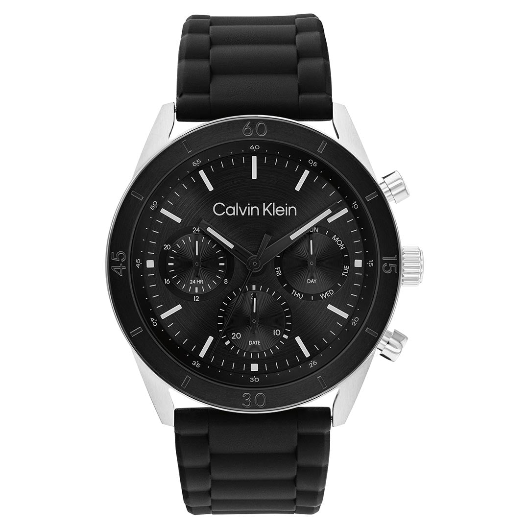 CALVIN KLEIN, PERFORMANCE BLACK MEN'S WATCH - Khaled Watches Lebanon