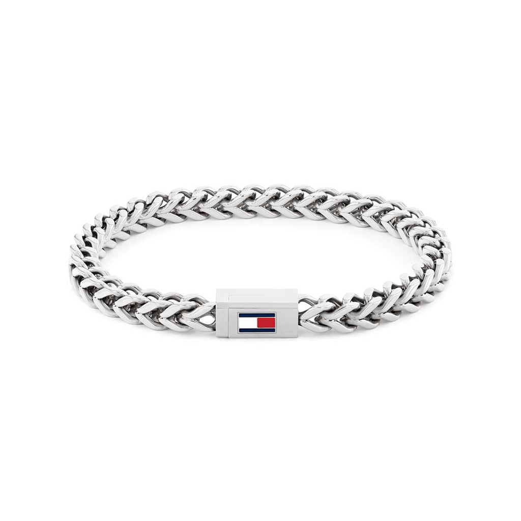TOMMY HILFIGER, BRAIDED METAL STAINLESS STEEL BRACELET - Khaled Watches Lebanon