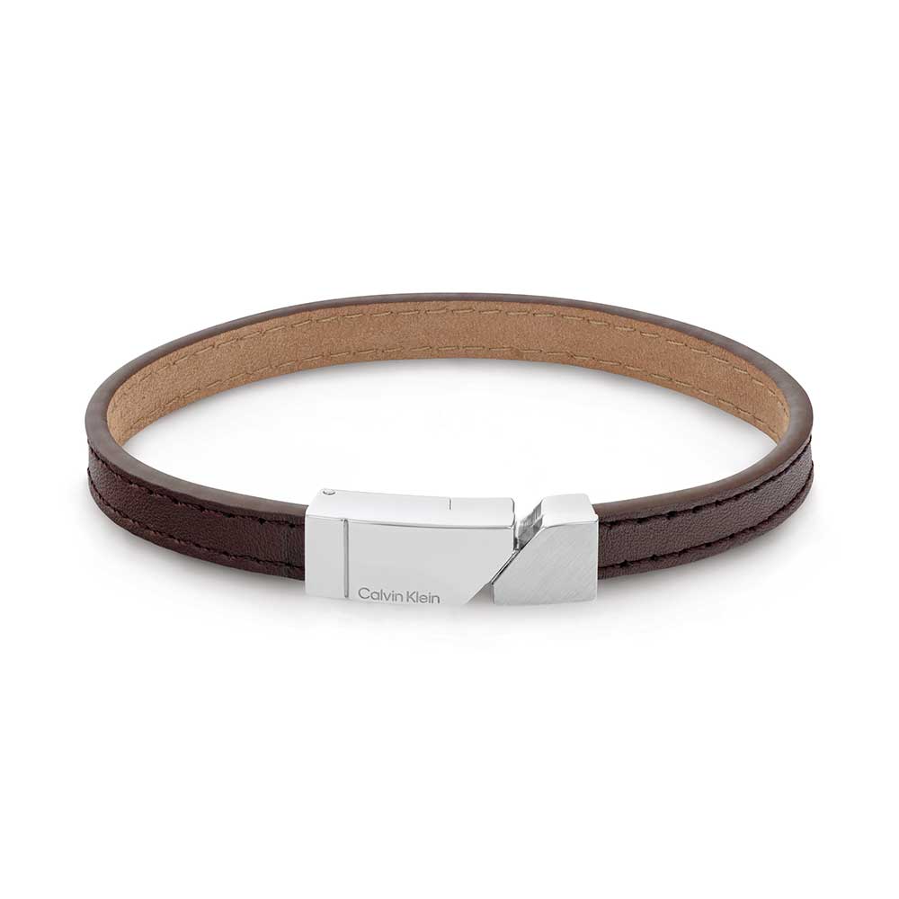 CALVIN KLEIN, ELECTRIC BROWN BRACELET - Khaled Watches Lebanon