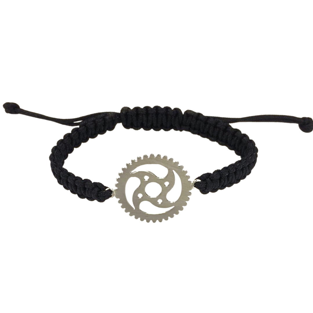 Gear silver 925 shamballa bracelet - Khaled Watches Lebanon