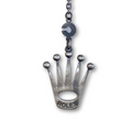Crown-shaped silver 925 keychain - Khaled Watches Lebanon