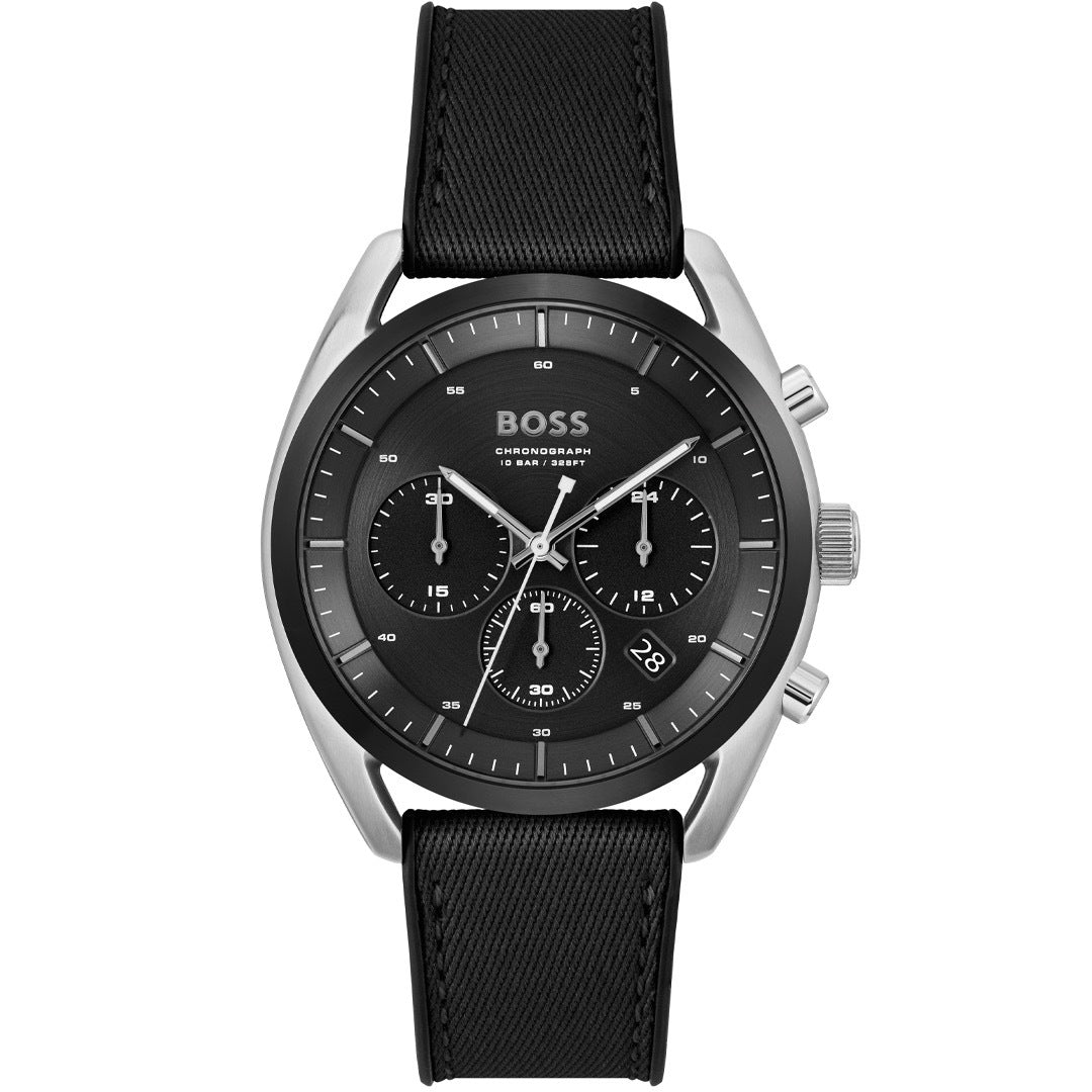 Boss Top Black men's watch - Khaled Watches Lebanon