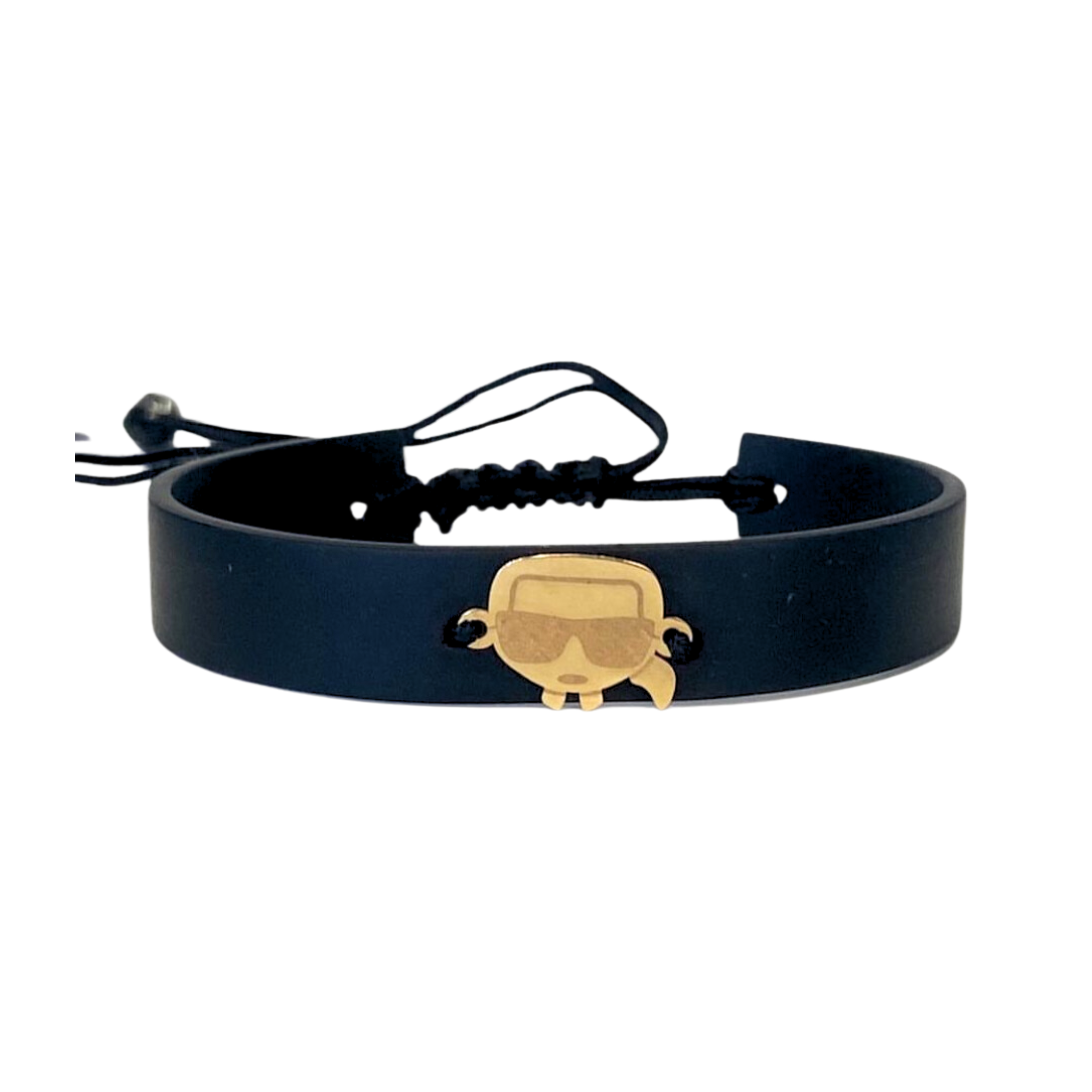 KL gold 18K motif bracelet - Khaled Watches Lebanon