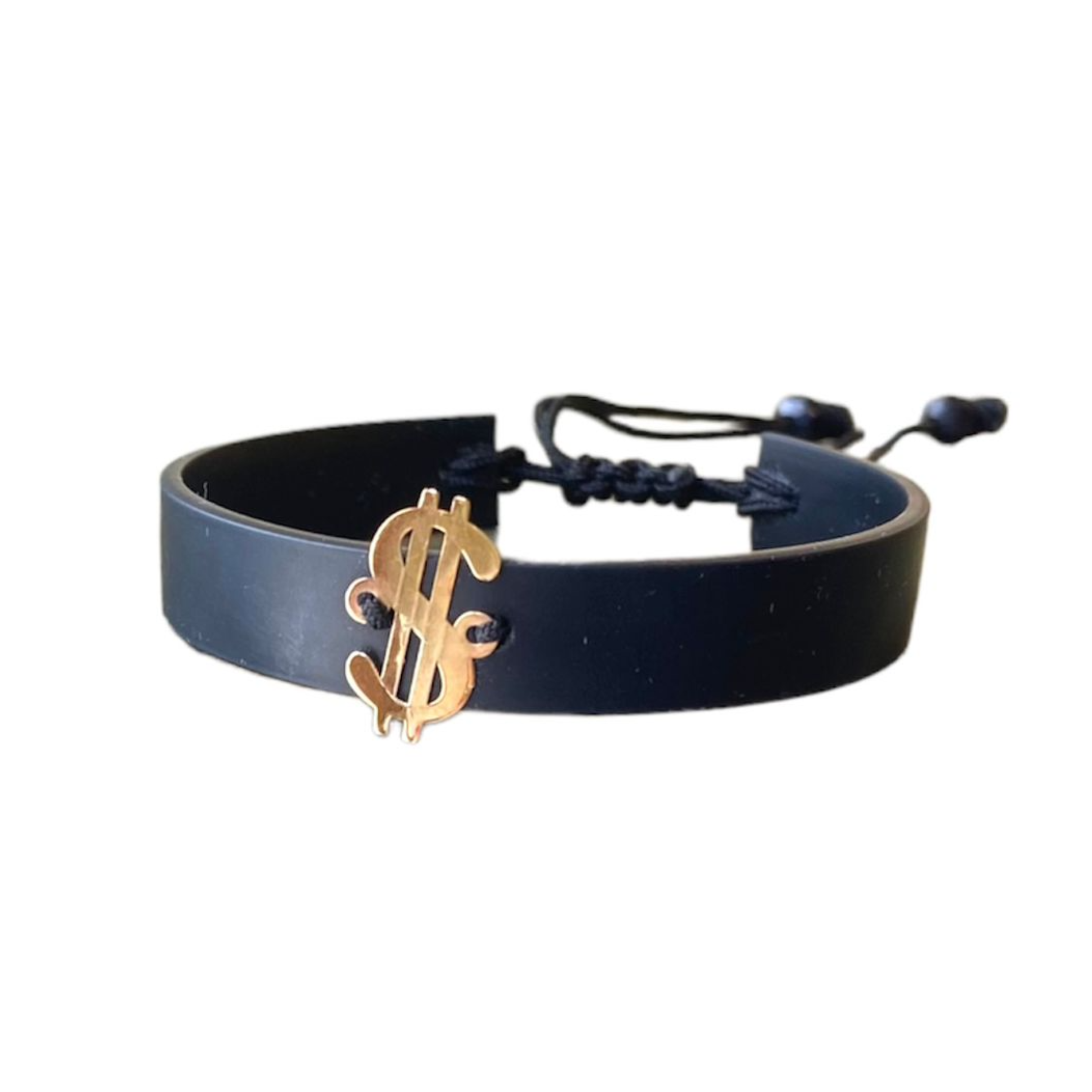 Dollar sign gold 18K motif bracelet - Khaled Watches Lebanon