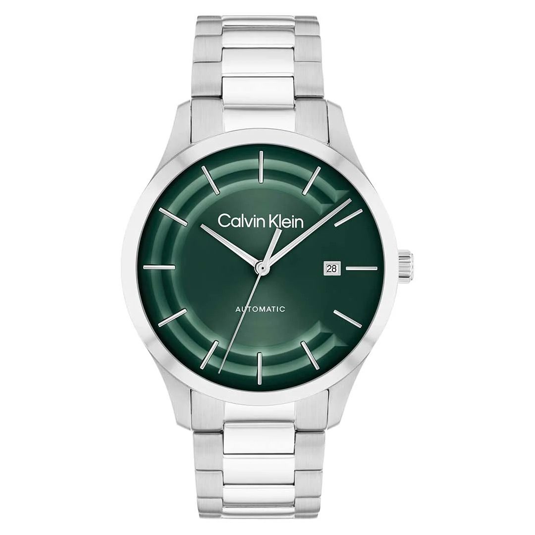 Calvin Klein Iconic Automatic green watch - Khaled Watches Lebanon