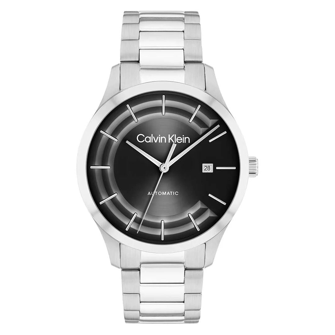 Calvin Klein Iconic Automatic black watch - Khaled Watches Lebanon