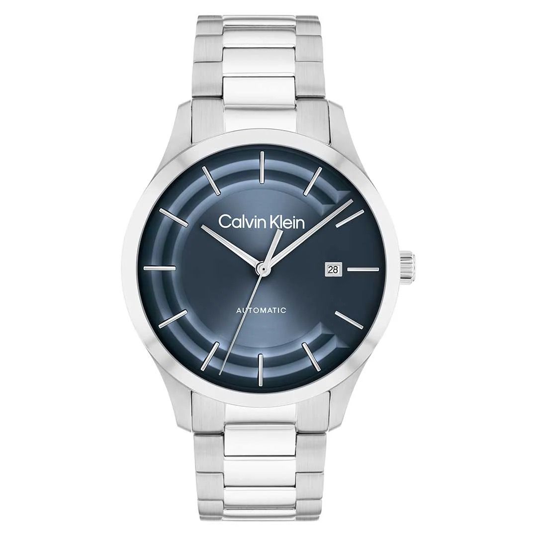 Calvin Klein Iconic Automatic blue watch - Khaled Watches Lebanon
