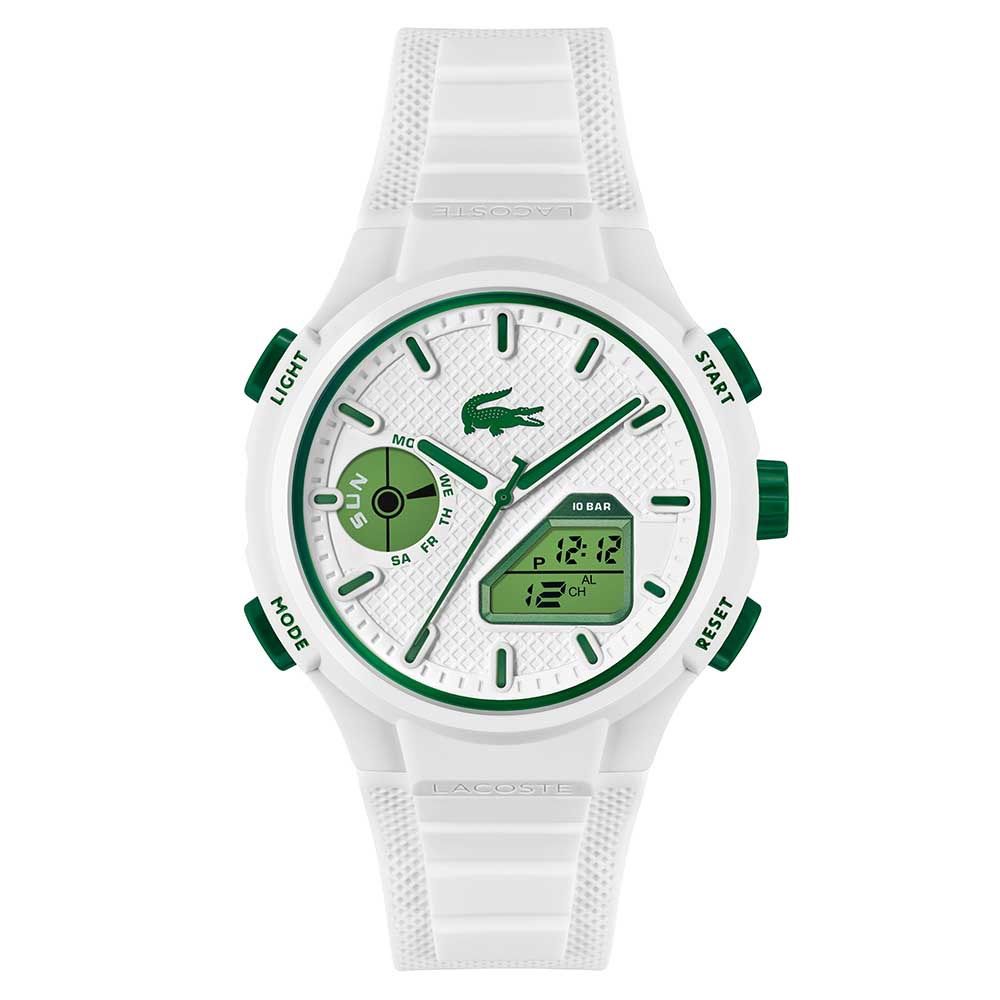 Lacoste L33-X White watch - Khaled Watches Lebanon