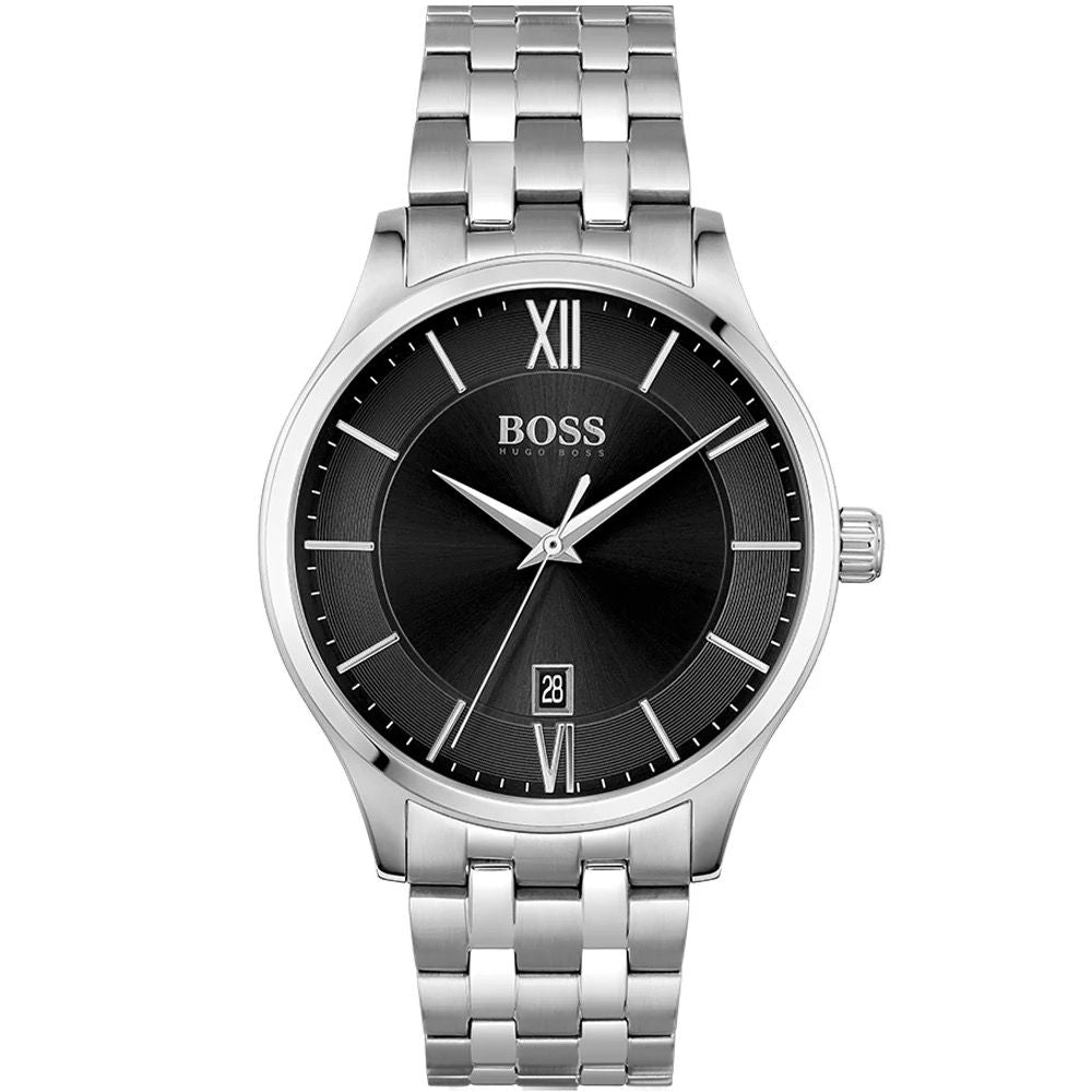 Boss Elite Black men's watch - Khaled Watches Lebanon