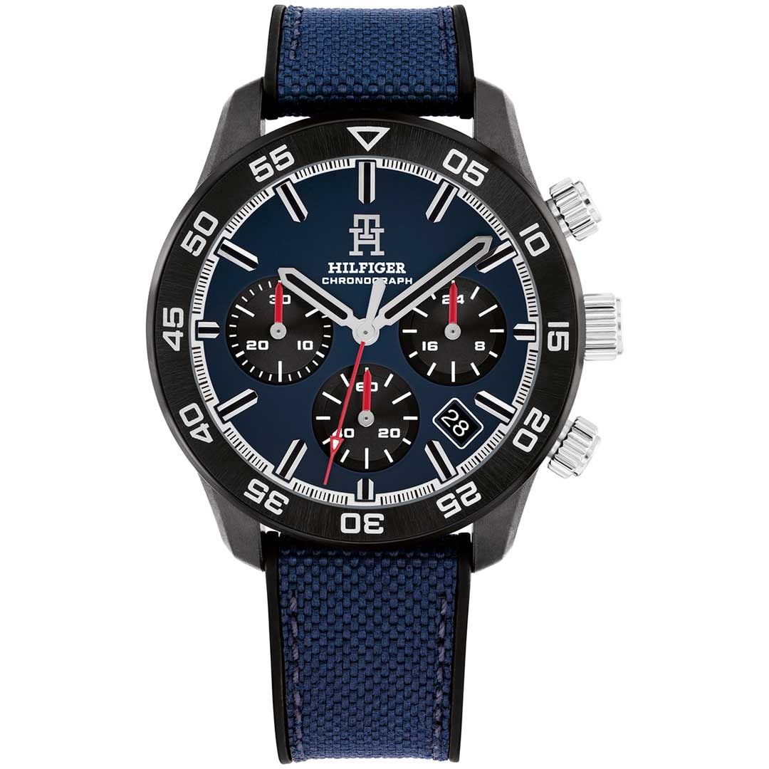 Tommy Hilfiger TH85 Blue Black watch - Khaled Watches Lebanon