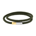 Calvin Klein Industrial Facets leather bracelet - Khaled Watches Lebanon