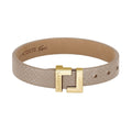 Lacoste Lura beige leather bracelet - Khaled Watches Lebanon