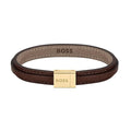 Boss Grover leather bracelet - Khaled Watches Lebanon