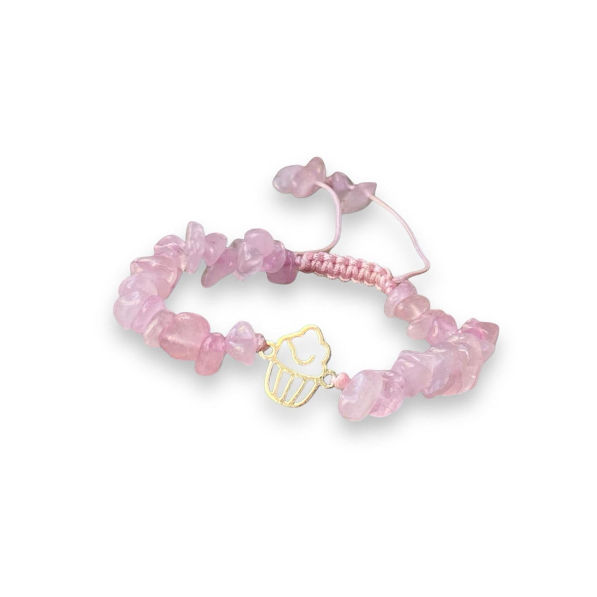 Cupcake 18K gold bracelet, handmade, Lebanon