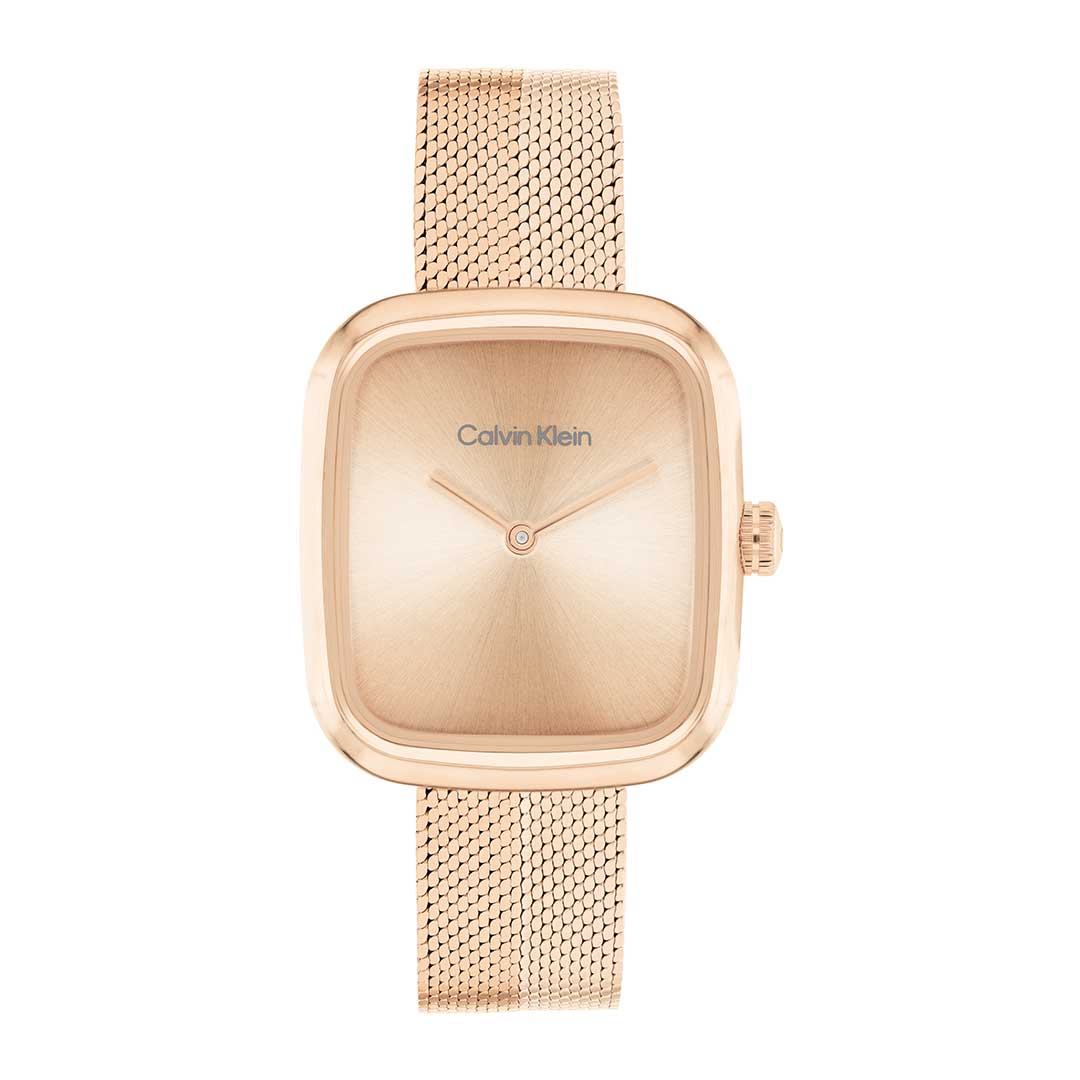 Calvin Klein Adore rose gold watch - Khaled Watches Lebanon