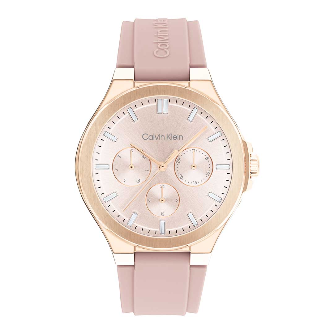 Calvin Klein Vibrancy blush watch - Khaled Watches Lebanon