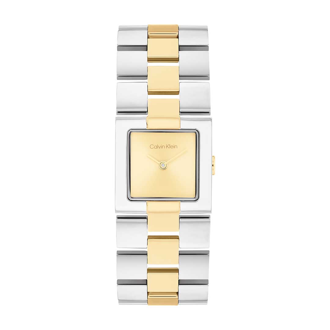 Calvin Klein Meridian two-tone watch - Khaled Watches Lebanon