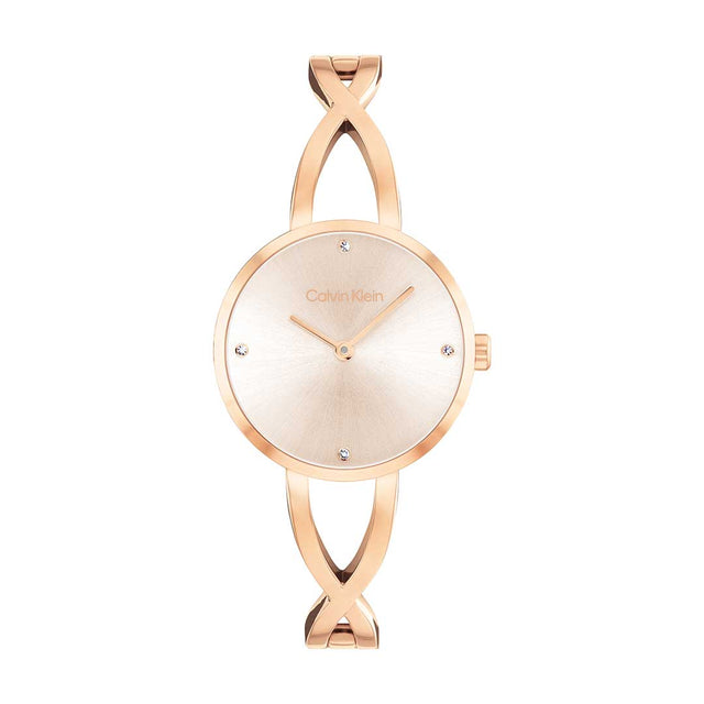 Calvin Klein Sculpted Embrace Rose Gold watch, authentic, Lebanon