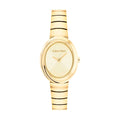 Calvin Klein Twisted Bezel gold watch - Khaled Watches Lebanon