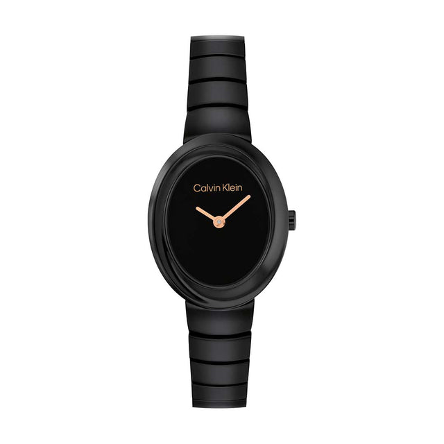 Calvin Klein Twisted Bezel Black watch, authentic, Lebanon