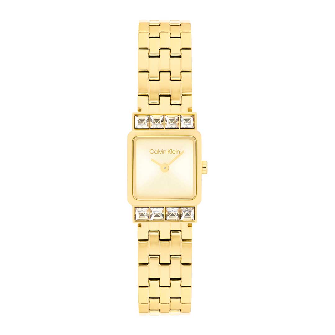 CALVIN KLEIN, POISE GOLD WOMEN'S WATCH - Khaled Watches Lebanon