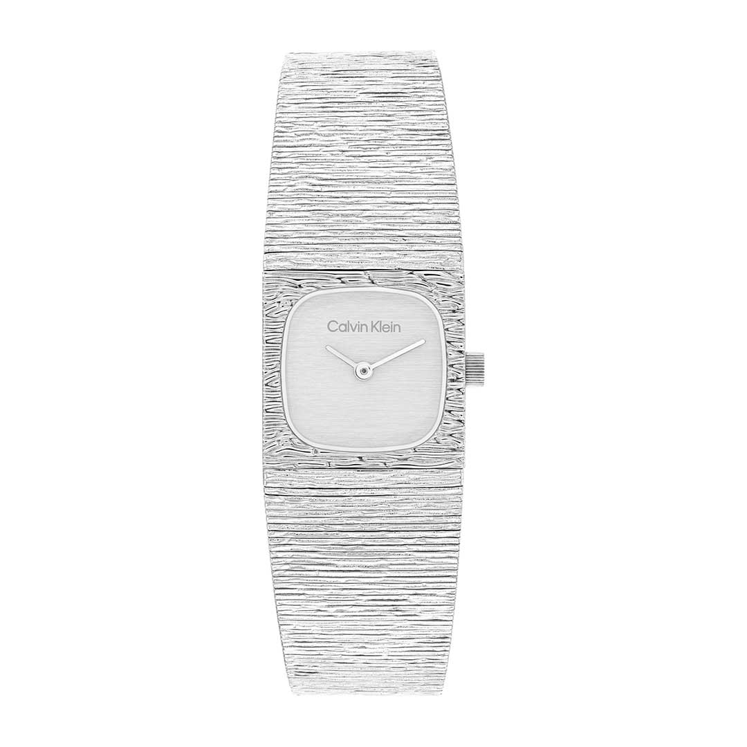 Calvin Klein Sophisticated Square silver watch - Khaled Watches Lebanon