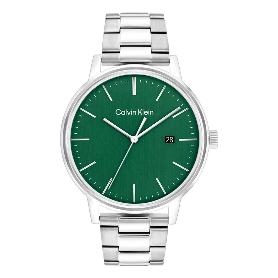 Calvin Klein Linked green watch - Khaled Watches Lebanon