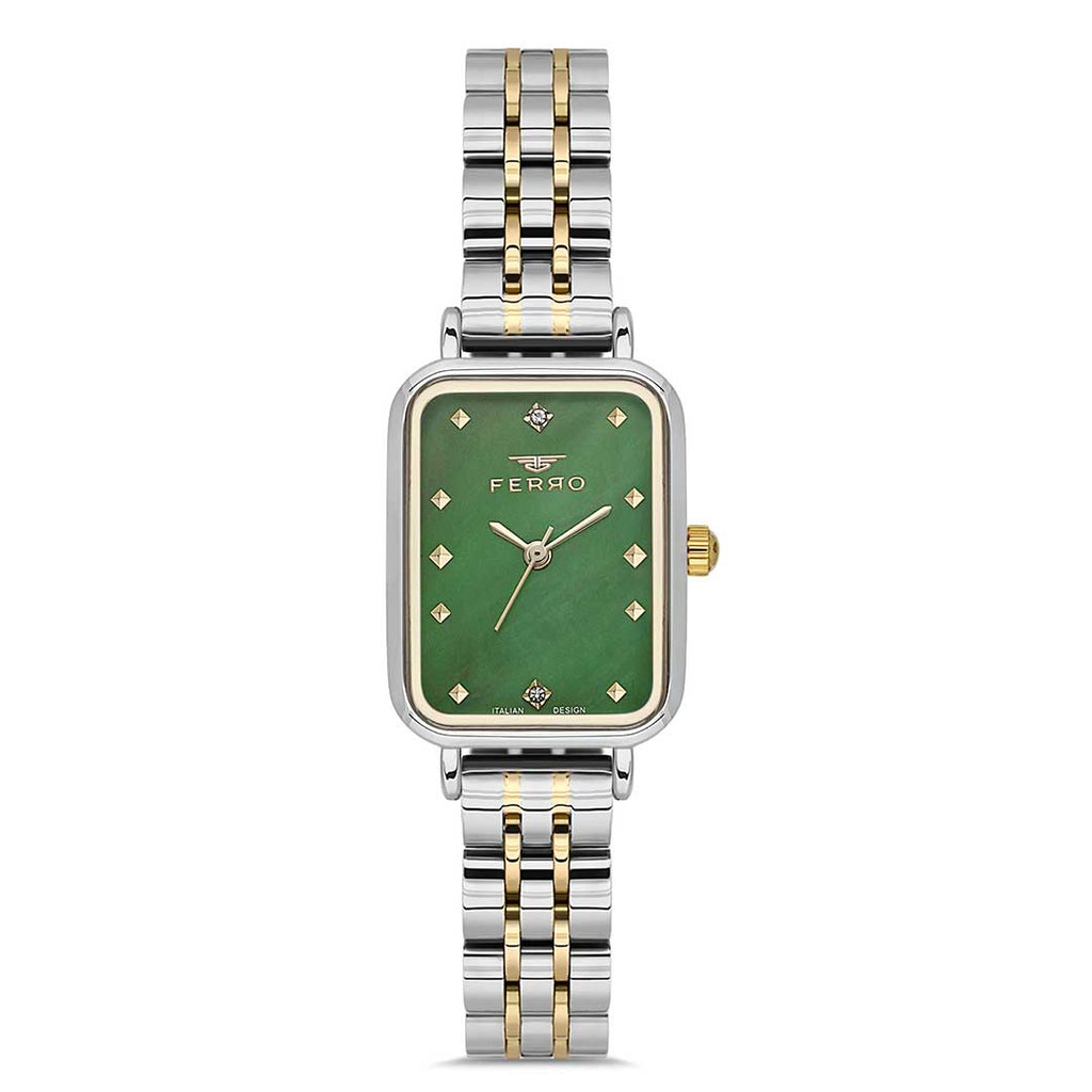 FERRO, FL21742A-D6 Two Tones Women's Watch - Khaled Watches Lebanon