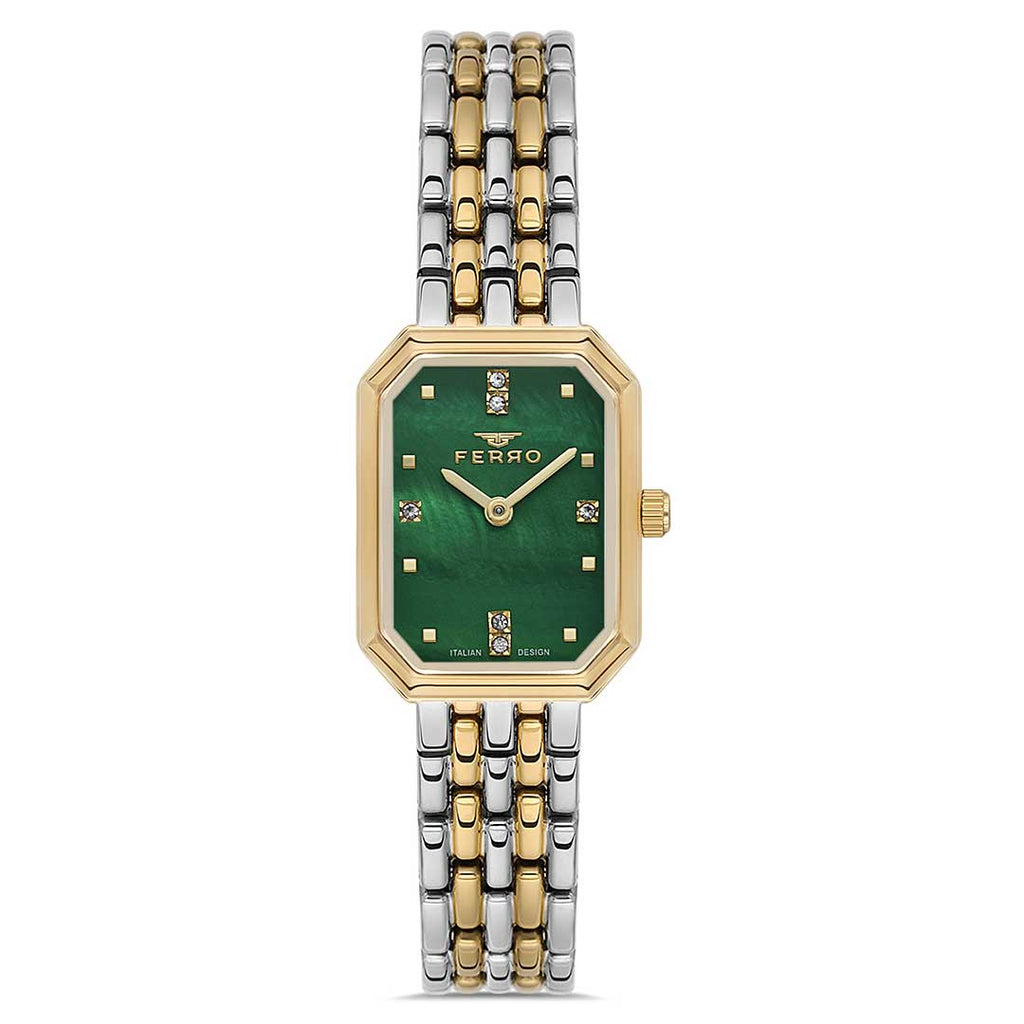 FERRO, FL21752A-D6 Two Tones Women's Watch - Khaled Watches Lebanon