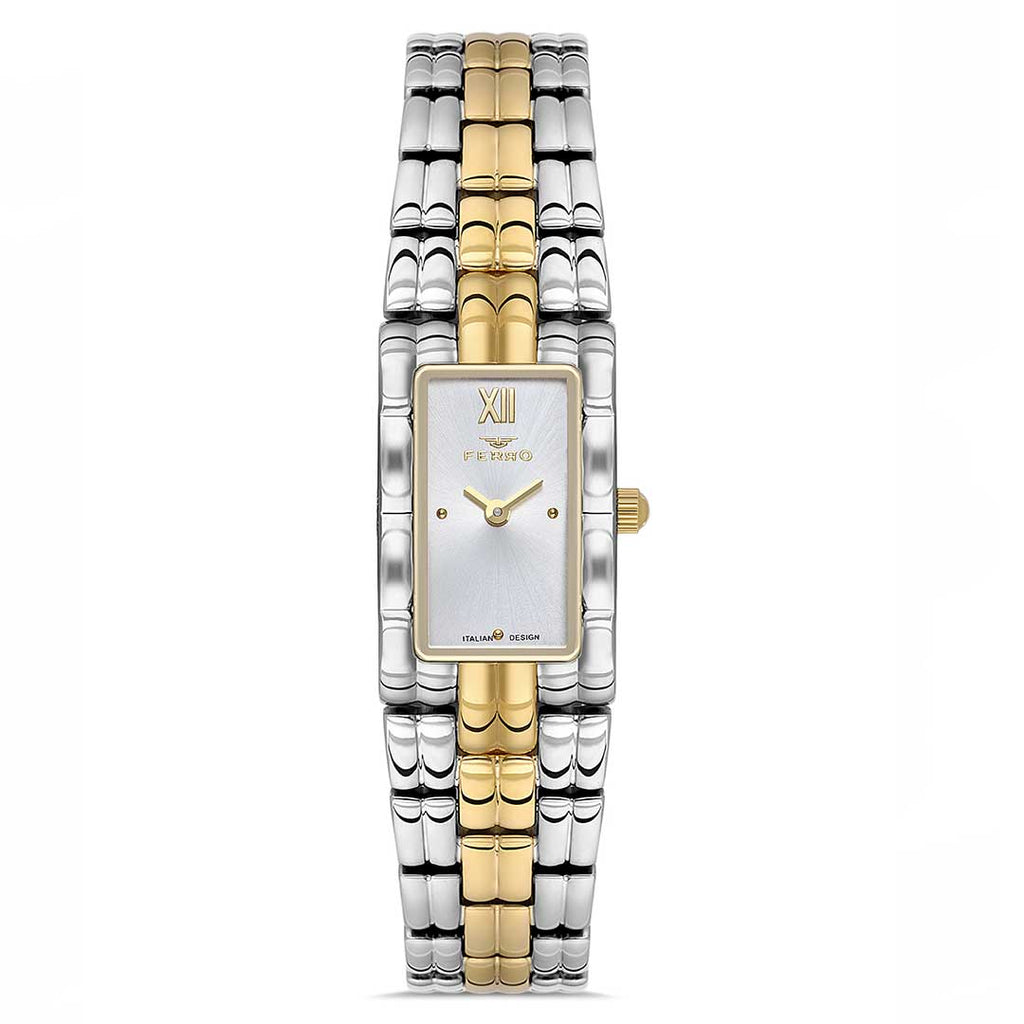 FERRO, FL40161A-D Two Tones Women's Watch - Khaled Watches Lebanon