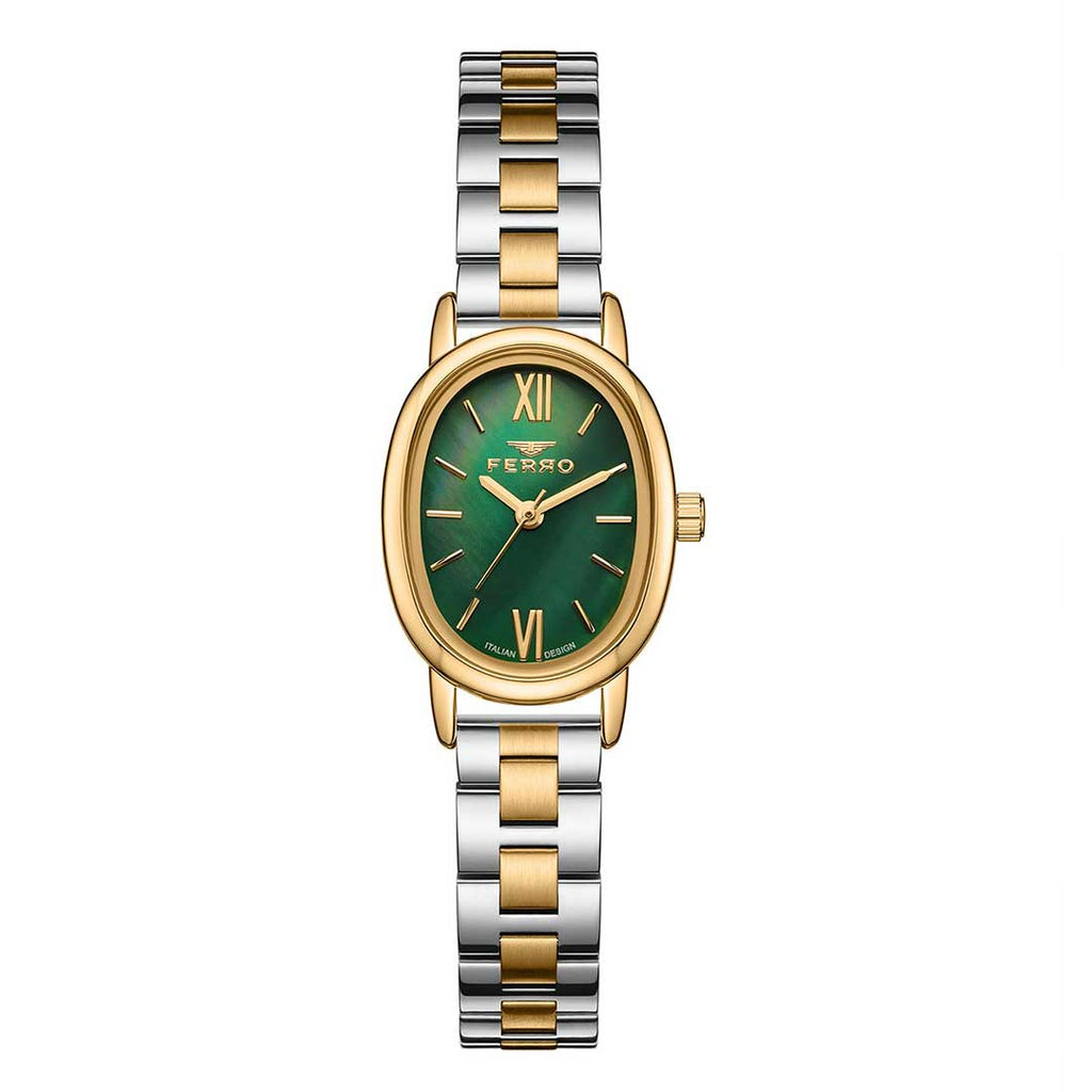FERRO, FL40162A-D6 Two Tones Women's Watch - Khaled Watches Lebanon