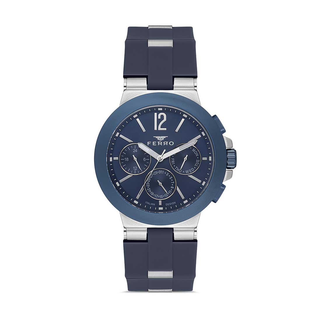 FERRO, FM11539D-L3 BLUE MEN'S WATCH - Khaled Watches Lebanon