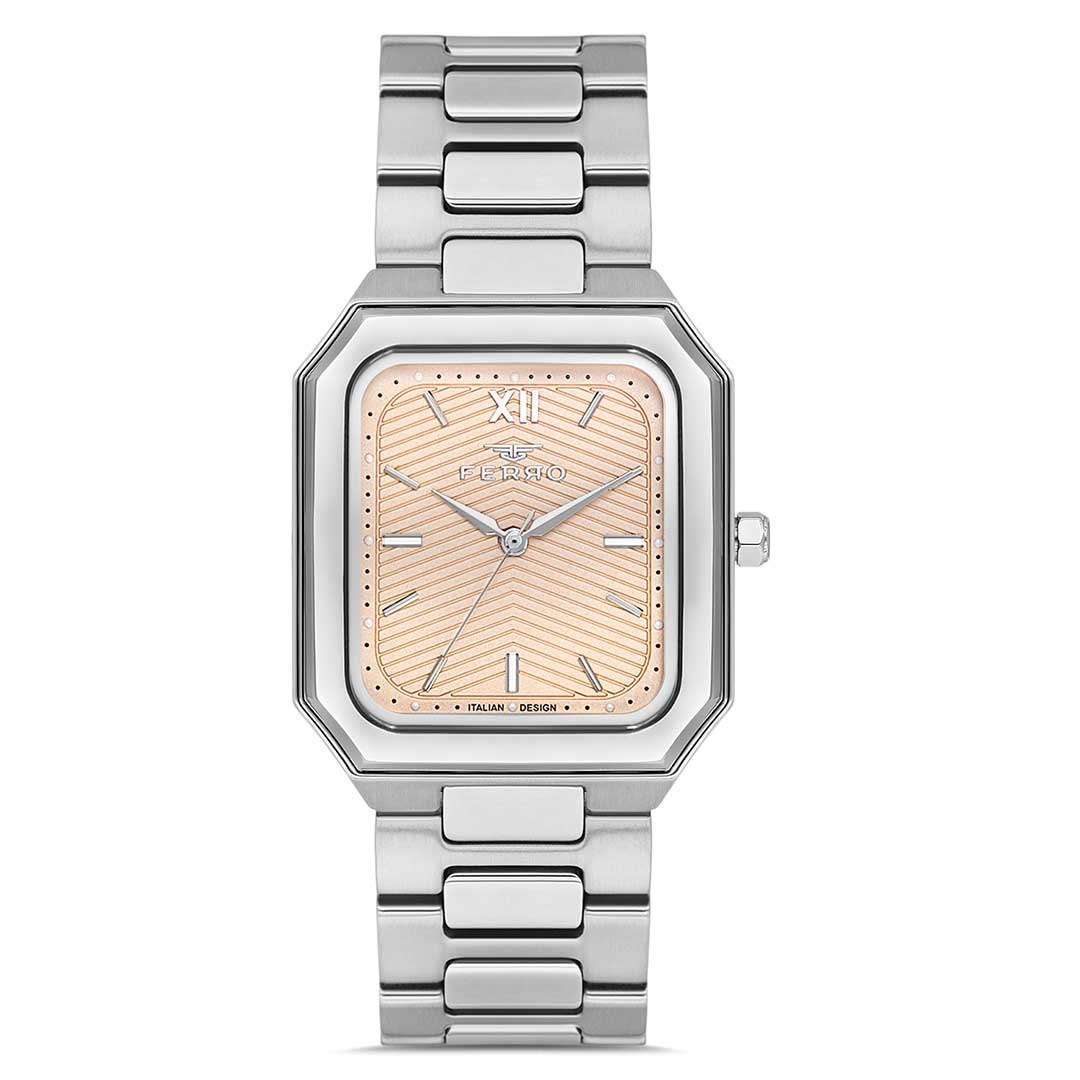 FERRO, FM11768A-A19 CHAMPAGNE MEN'S WATCH - Khaled Watches Lebanon